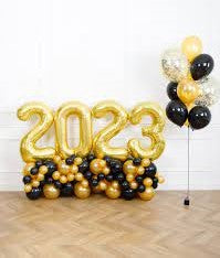 2023 graduation balloons helium gold balloons 2023 balloon numbers