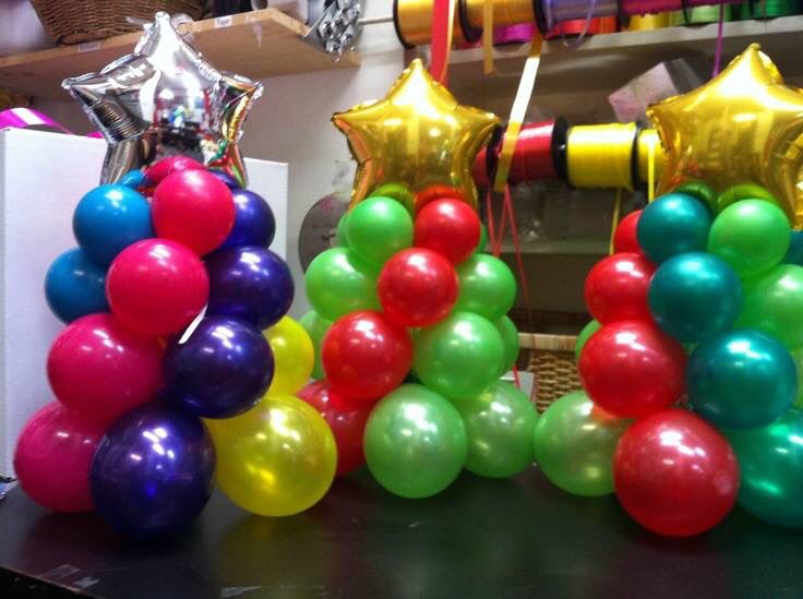 Balloon Christmas Trees