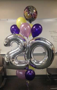 number balloon large 2024