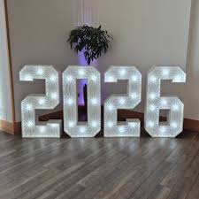 2026 Marquee Numbers Holiday Balloon & Party Charlotte 399