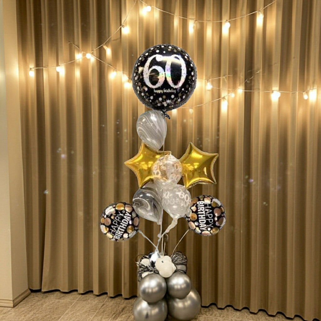 60 Birthday Star Bouquet