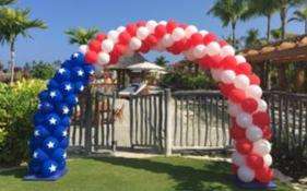 American Flag Balloon Arch Balloon & Party Decorations Balloon & Party Charlotte 469