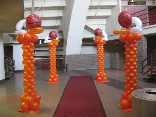Basketball Goal Columns