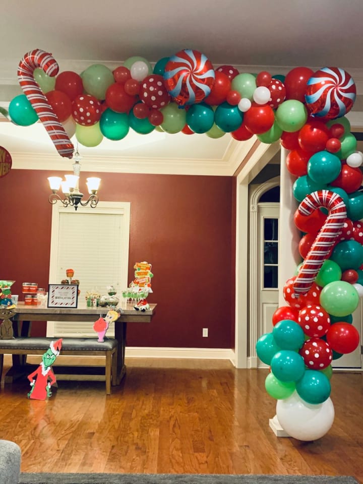 Christmas Peppermint Garland