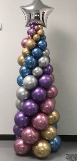 Christmas Tree in Chrome