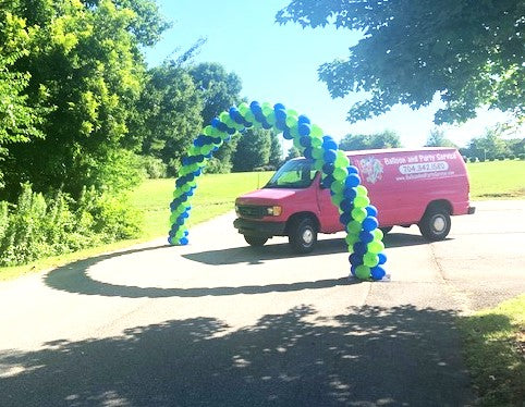 Drive Through Large Balloon Arch