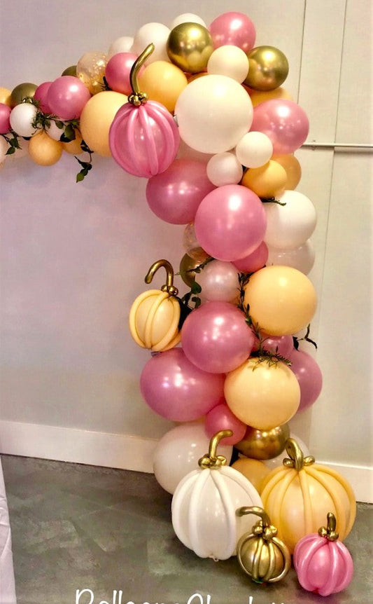 Fall balloon garland