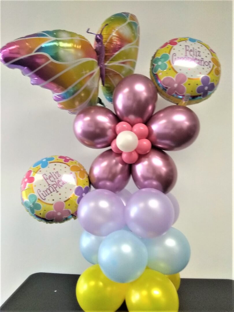 feliz cumpleanos baloons