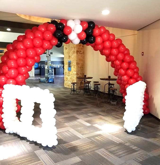 Football Helmet Tunnel Arch
