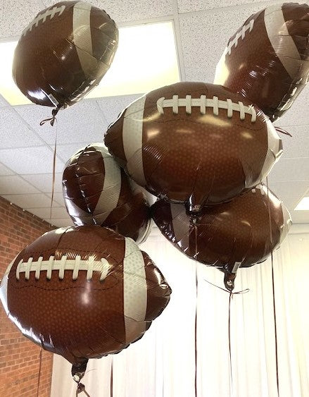 Football Mylar Balloons standard size