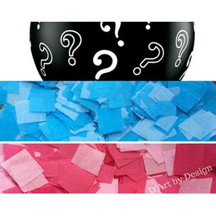 Gender Reveal Question Mark Balloon Your Secret is Safe