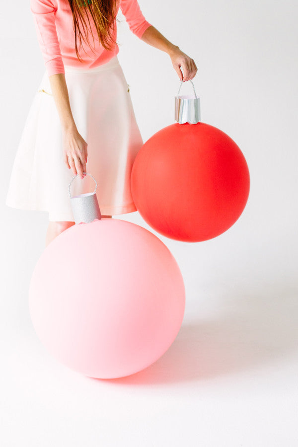 Giant Christmas Ornament balloons