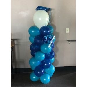 Graduation column cap diploma