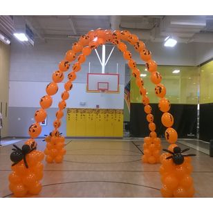 Halloween Balloon Arch Canopy
