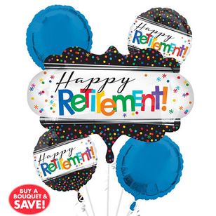 Happy Retirement Balloon Bouquet