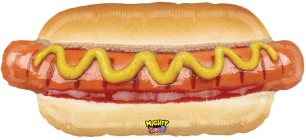 Hot Dog Foil Balloon