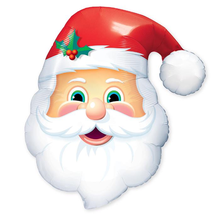 santa foil balloon