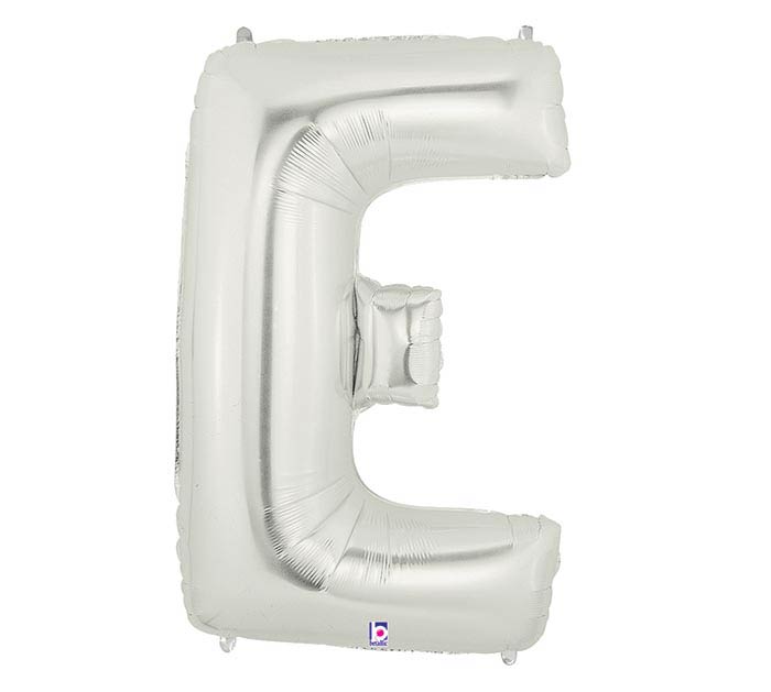 Letter E Silver