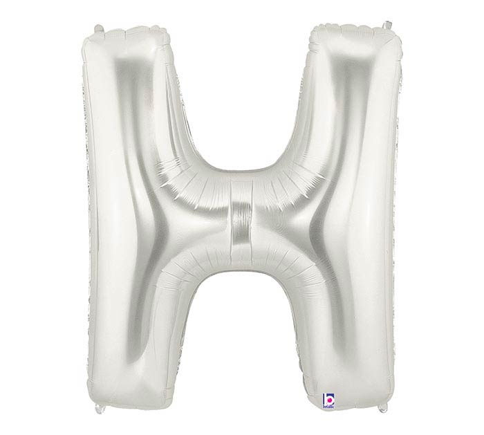Letter H foil balloon