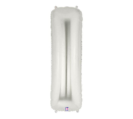 letter i mylar balloon