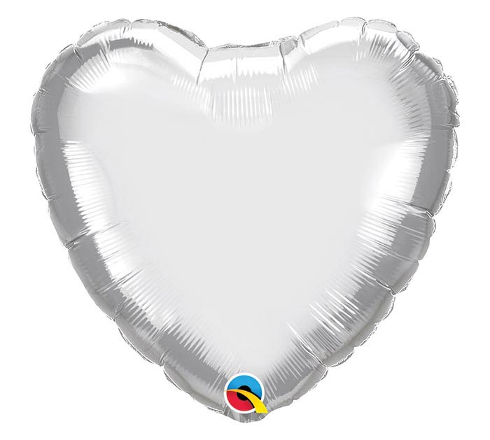 heart balloon white