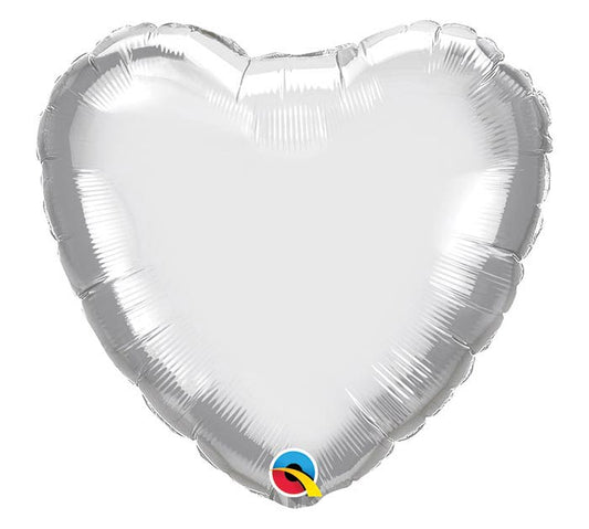 heart balloon white