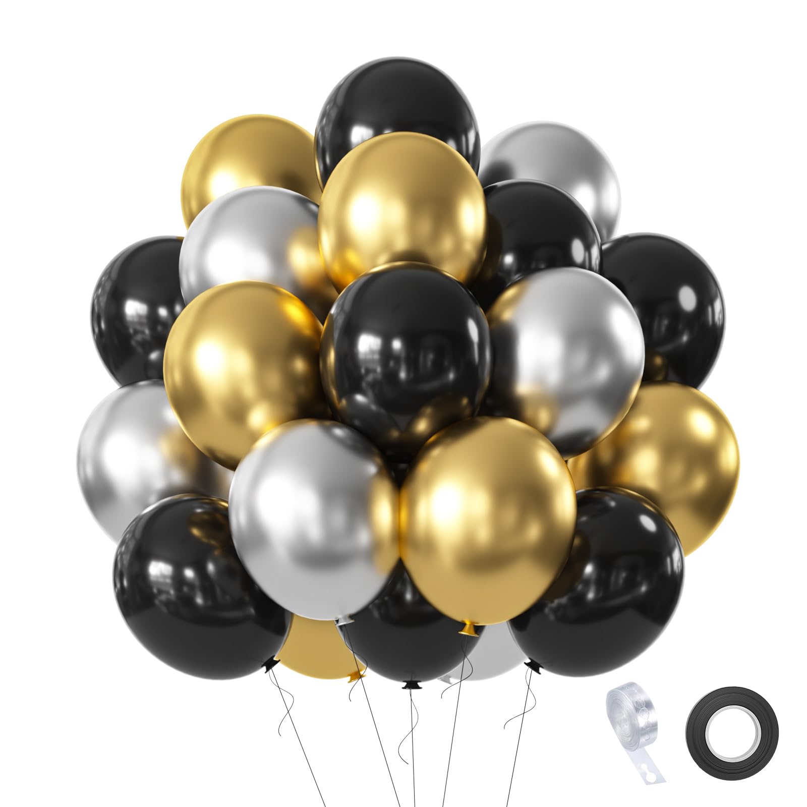 New Year Latex Helium Balloon Decorator’s Mix