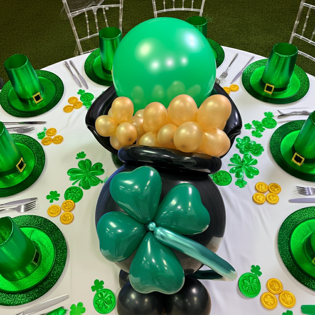 Lucky Pot of Gold Centerpiece