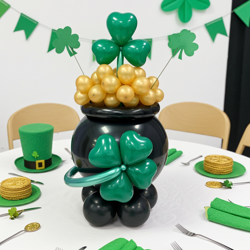 Lucky Pot of Gold Centerpiece