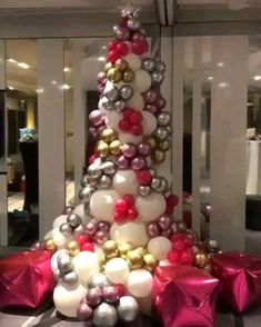 Organic Decorated Christmas Tree
