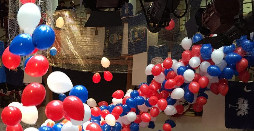 Patriotic Balloon Drop