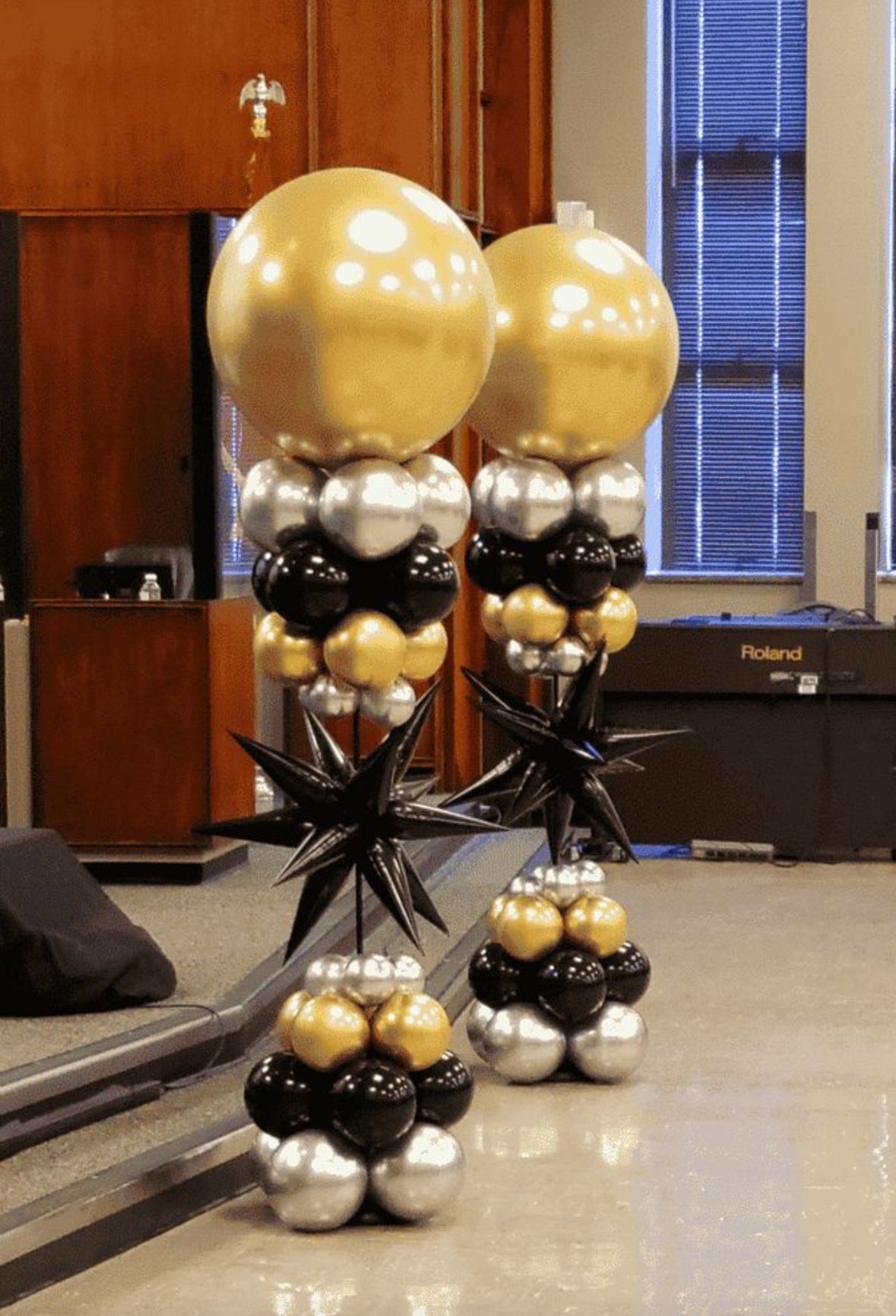 Pom Pom Column Starburst