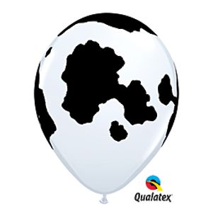 Printed Latex Cowprint Balloons
