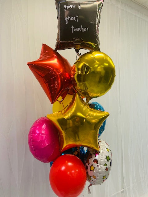 Teacher Appreciation Balloon Bouquet