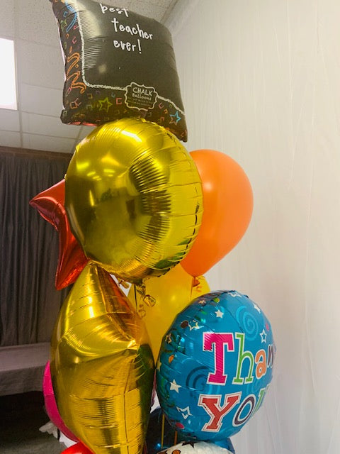 Teacher Appreciation Balloon Bouquet