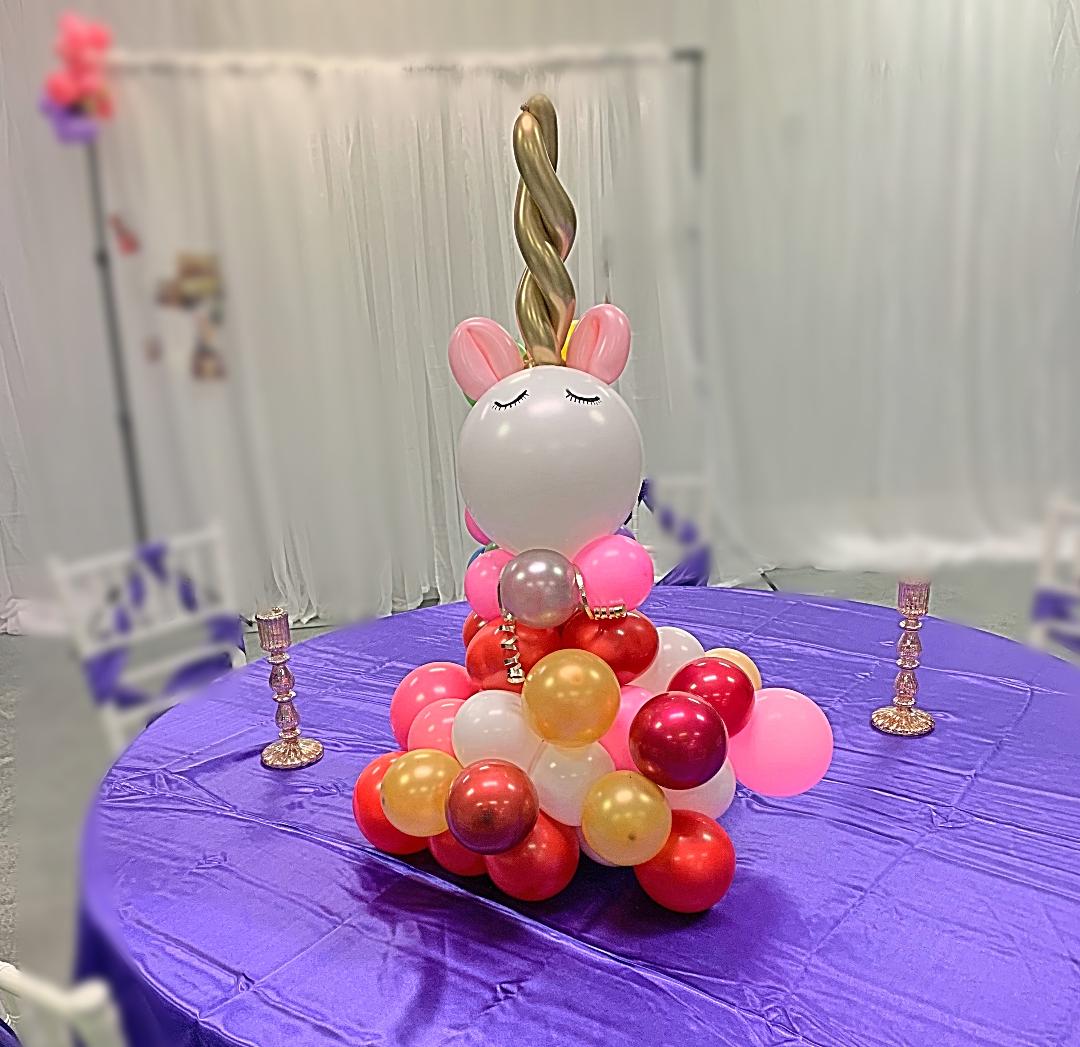 Valentine Unicorn Organic Centerpiece