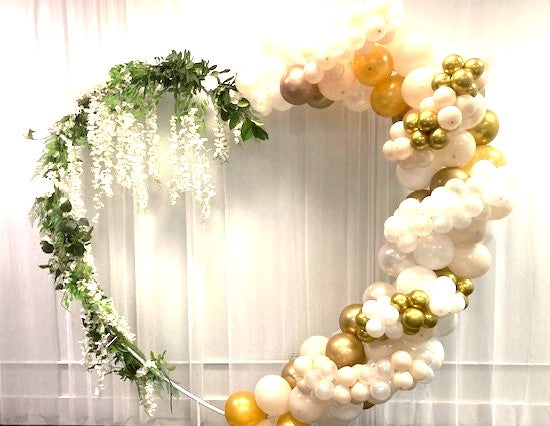 Wedding Balloon and Flower Arch