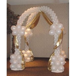 Wedding Chapel Balloon Modified Canopy