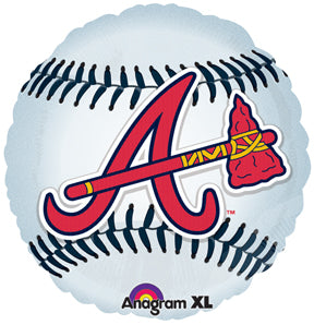 Atlanta braves baseball balloon