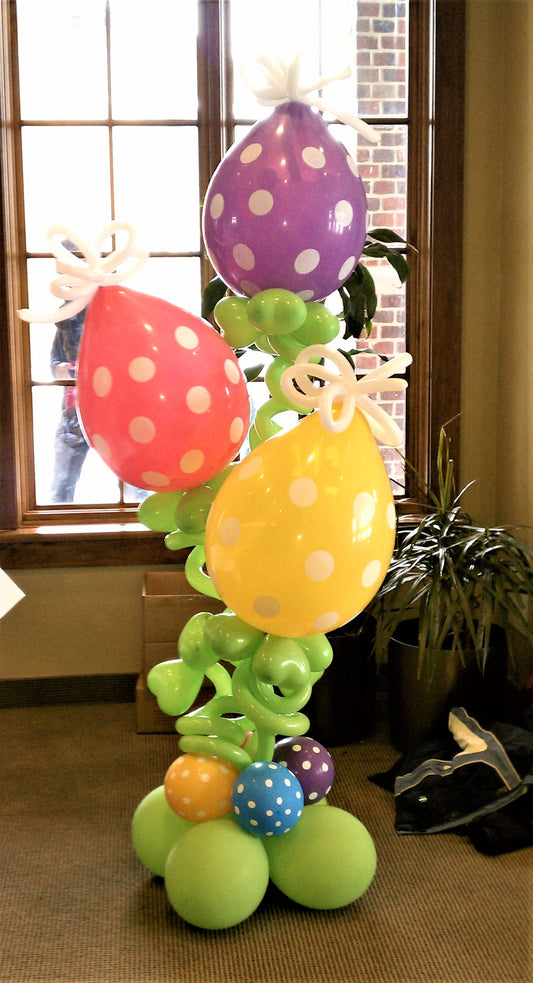 Decorated Easter Egg stack