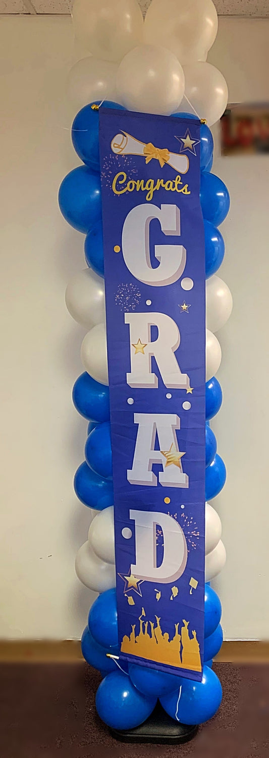 Congrats Grad Banner Column