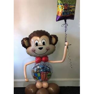Mischievous Monkey Balloon Critter